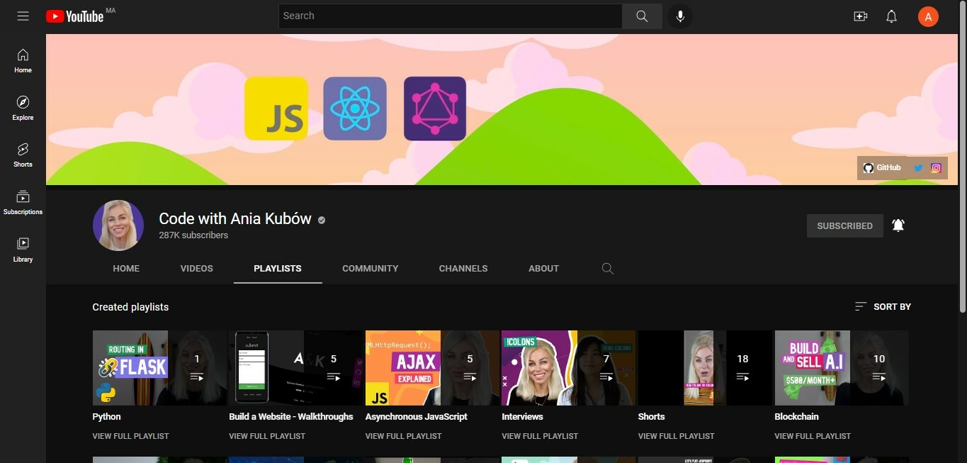 Code with Ania Kubów 