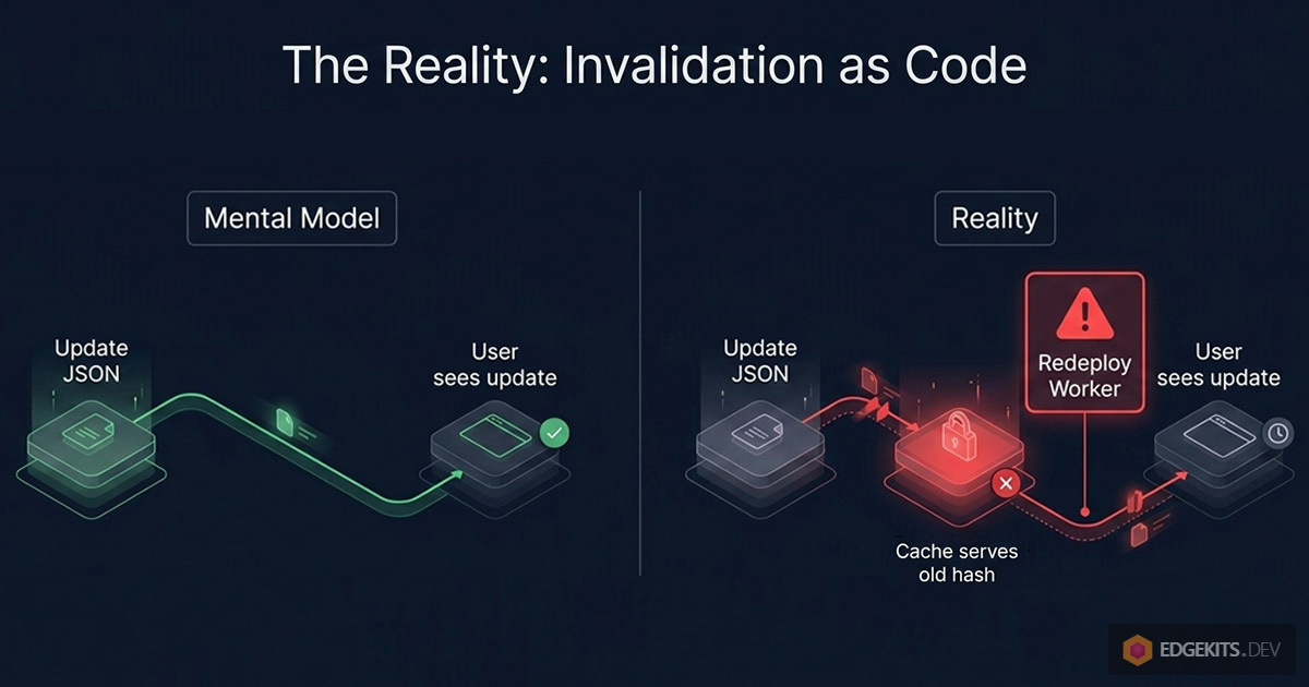 TRANSLATIONS_VERSION mental model vs reality: wrangler deploy is not optional