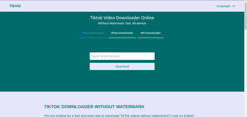 Tiktok Photo Downloader Without Watermark