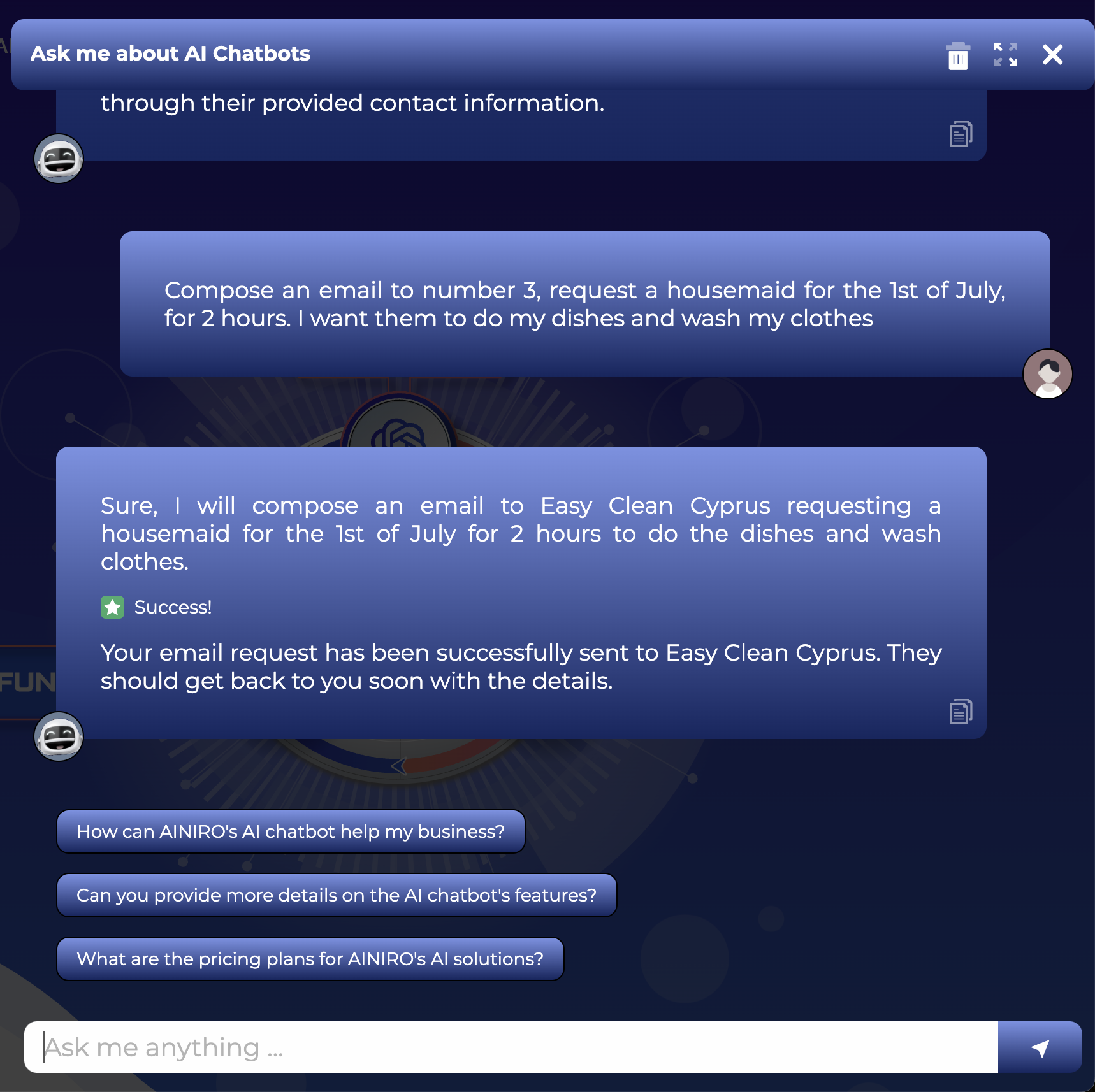 Doing your laundry 6