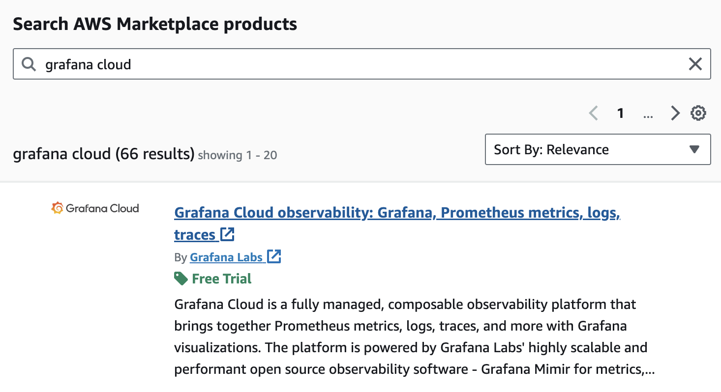 Grafana cloud