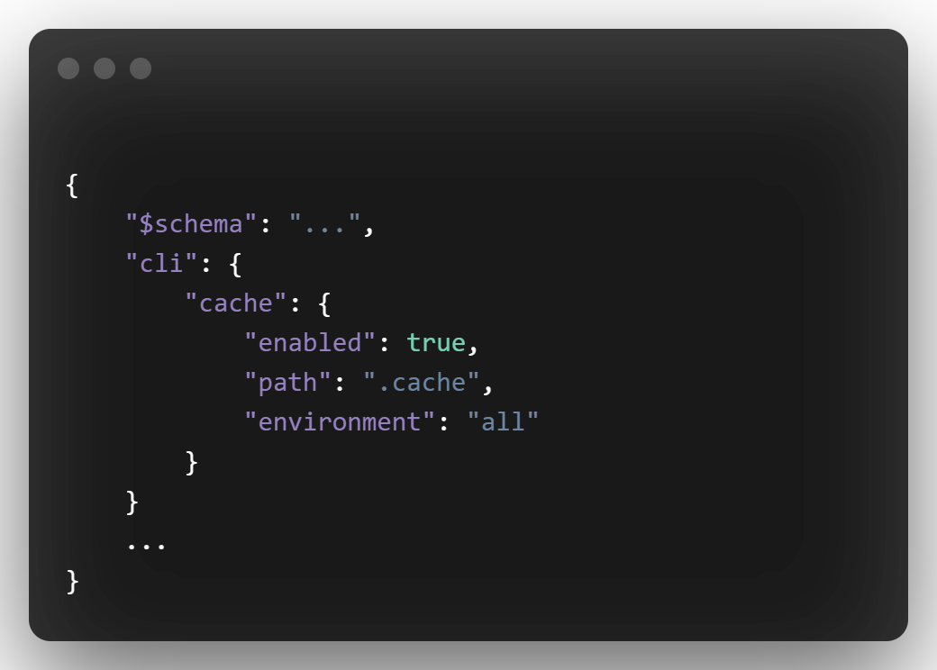 angular.json config