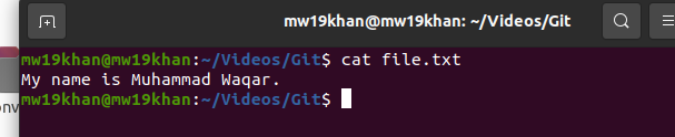 read file git