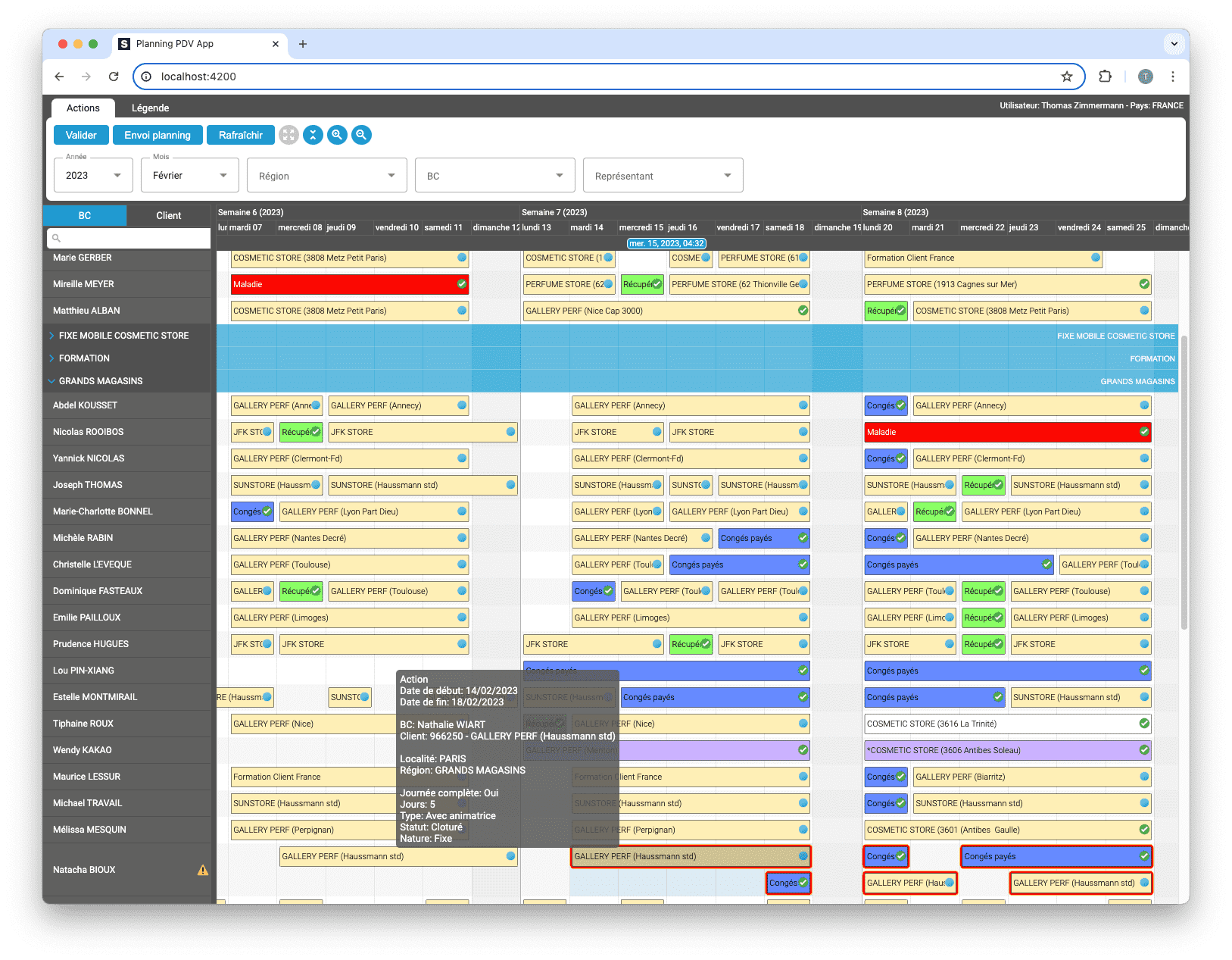 ScheduleJS in Action