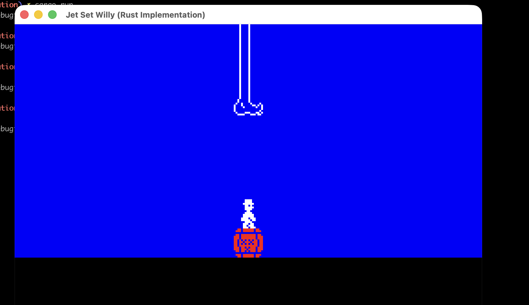 Jet Set Willy – 게임 오버 화면