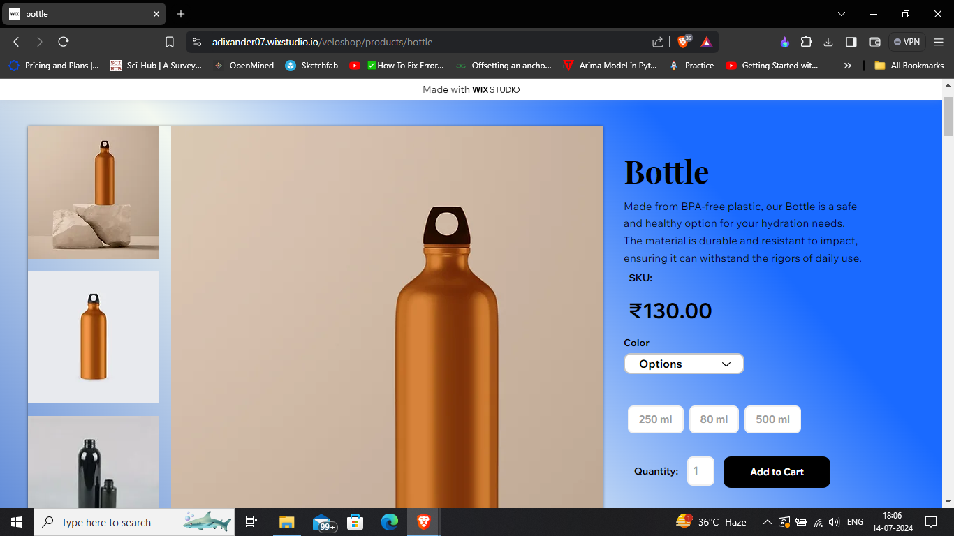 Product Page