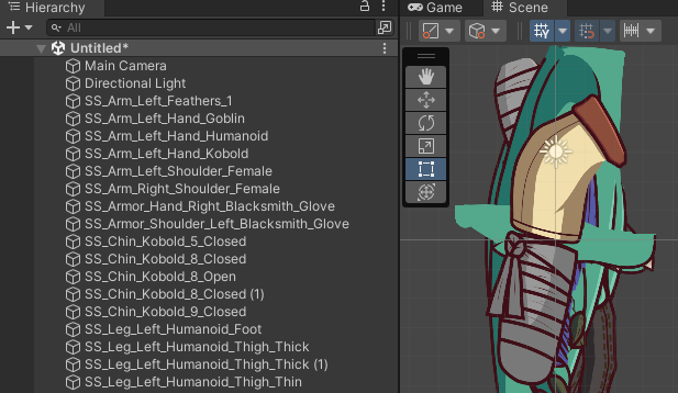 Sprites all on top of each other