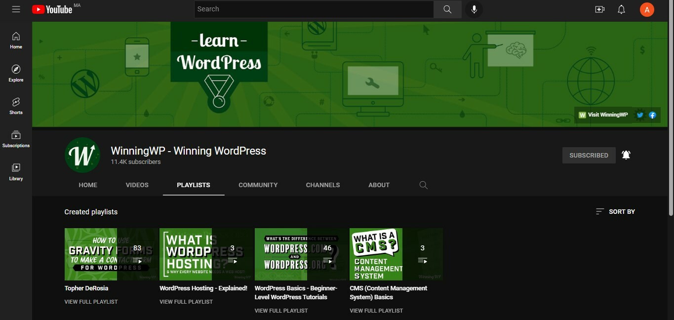 WinningWP - Winning WordPress